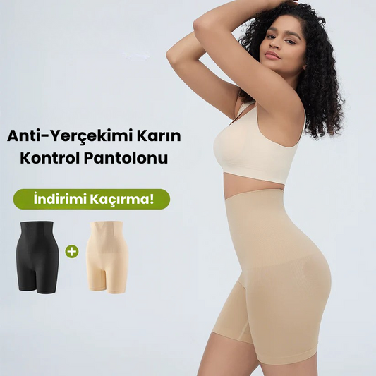 Dikişsiz Kalça Kaldırıcı ve Bel Şekillendirici Şort